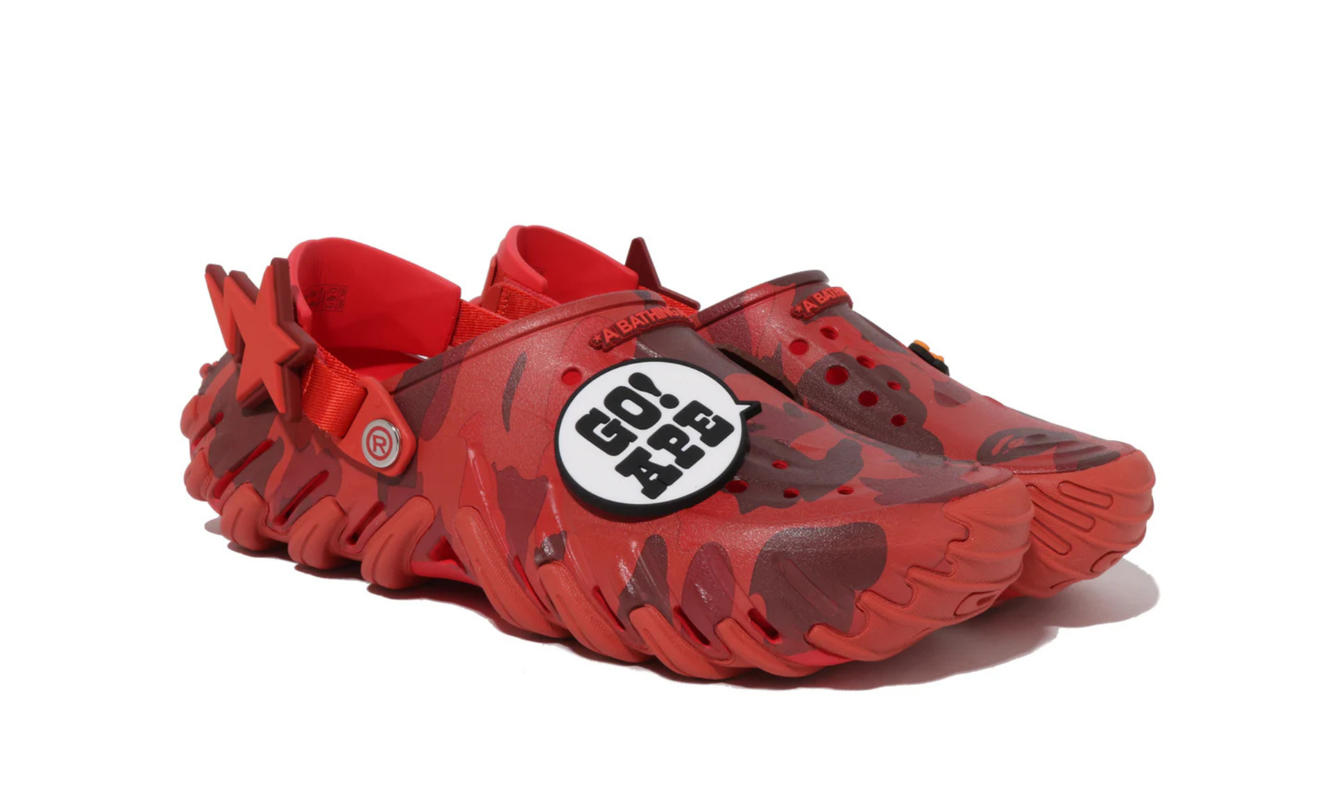 Crocs Echo RO Clog Bape Flame Camo | OVERCEZ