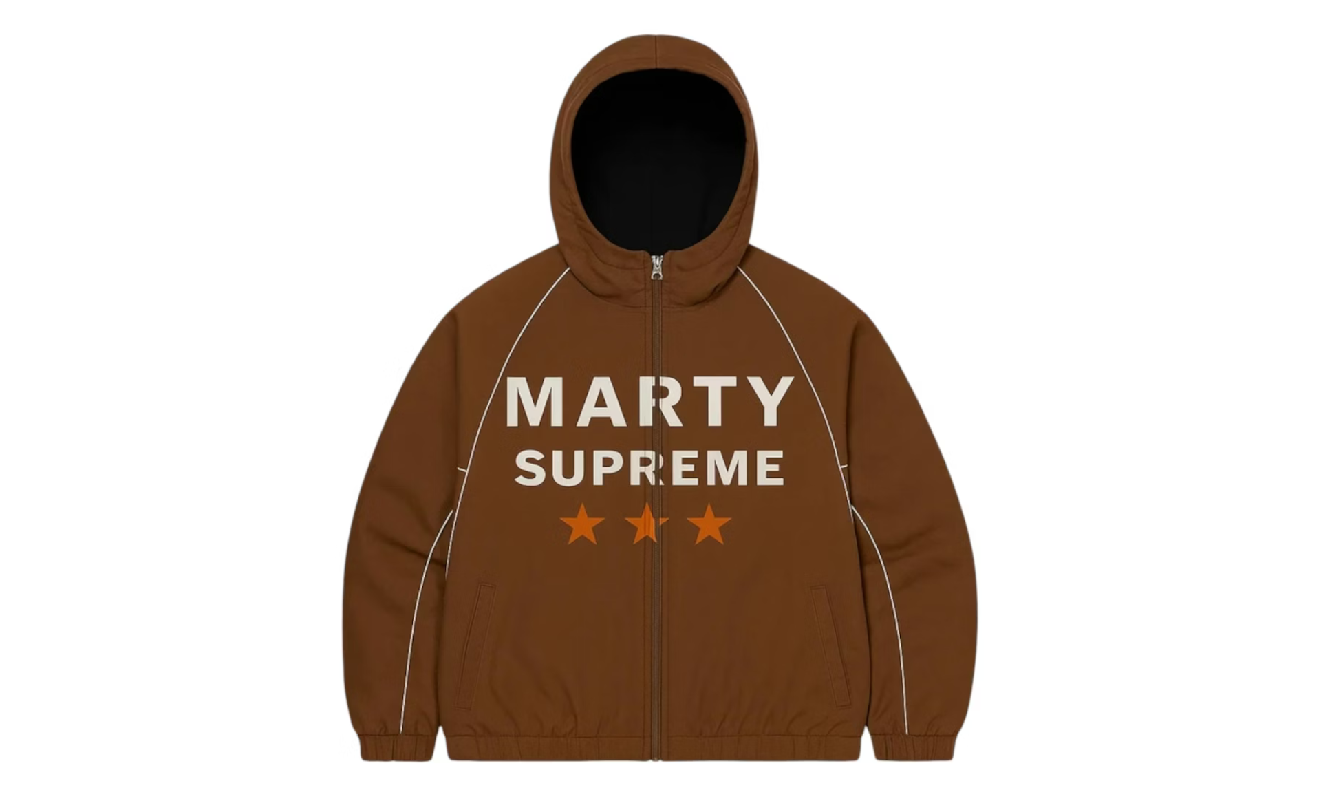 NAHMIAS x Marty Supreme A24 Classic Warm Up Jacket Brown | OVERCEZ