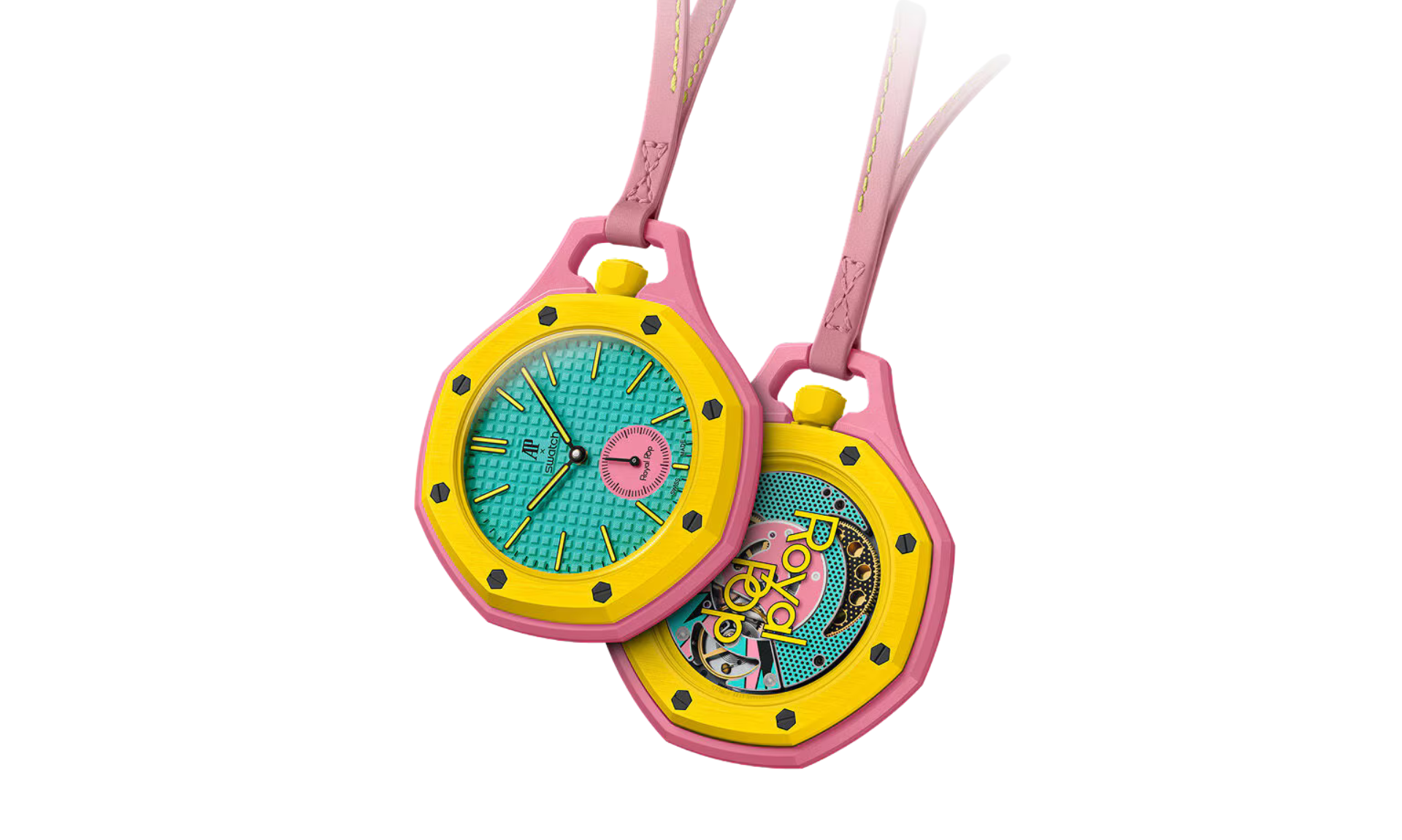 Swatch x Audemars Piguet Bioceramic Royal Pop Otg Roz | OVERCEZ