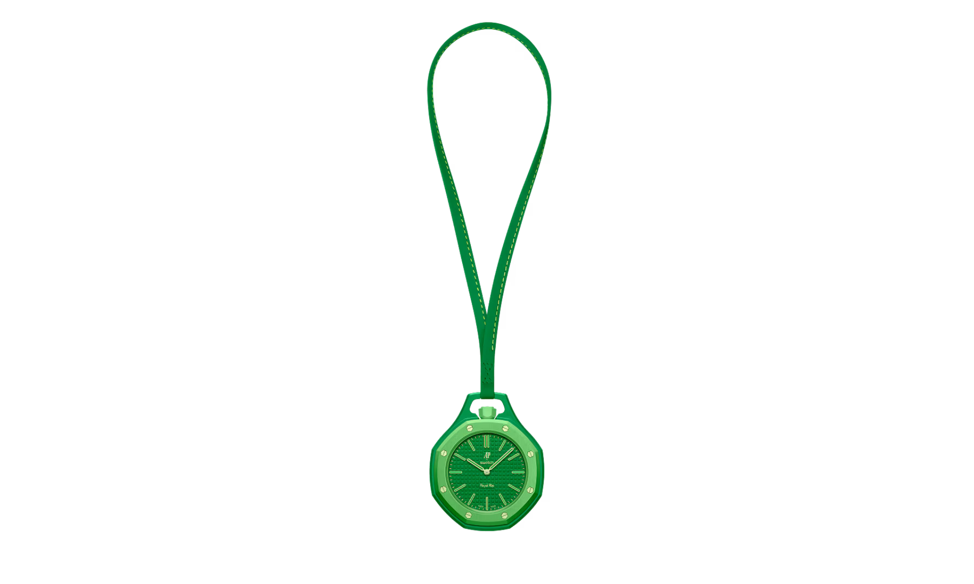 Swatch x Audemars Piguet Bioceramic Royal Pop Green Eight | OVERCEZ