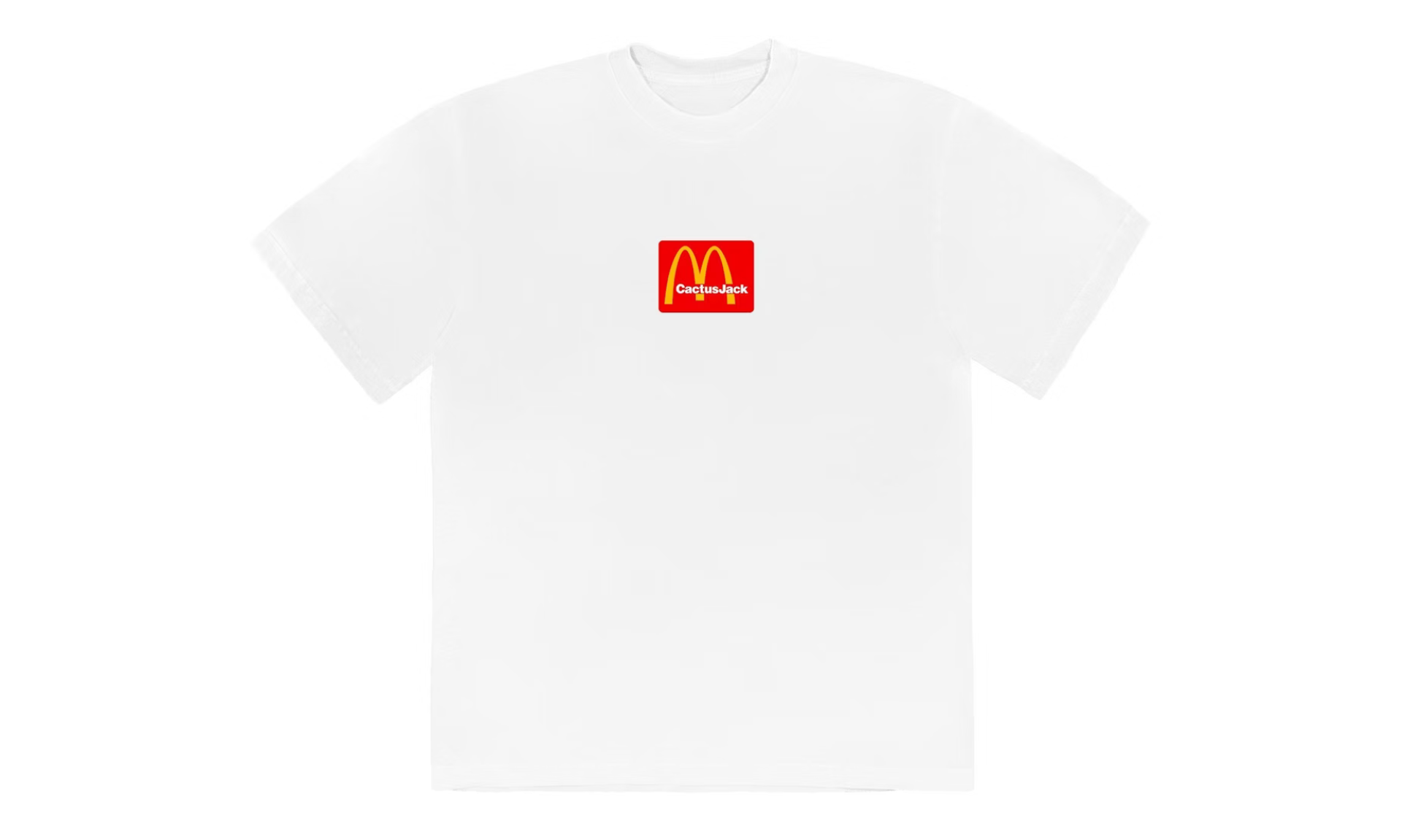 Travis Scott x McDonald's Sesame T-shirt White | OVERCEZ