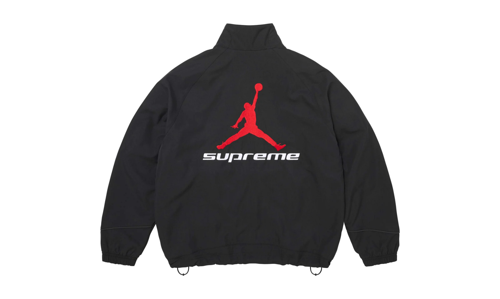 Supreme Jordan Track Jacket Black | Limited Sneakers & Apparel