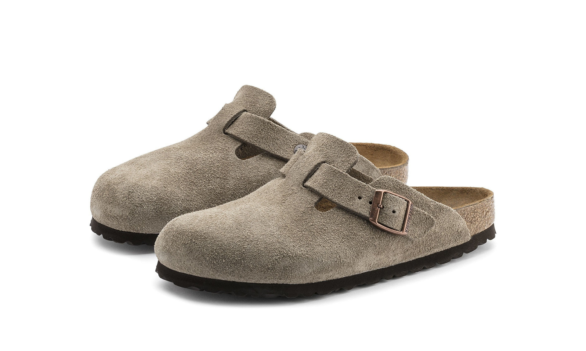 Birkenstock Boston BS Suede Taupe