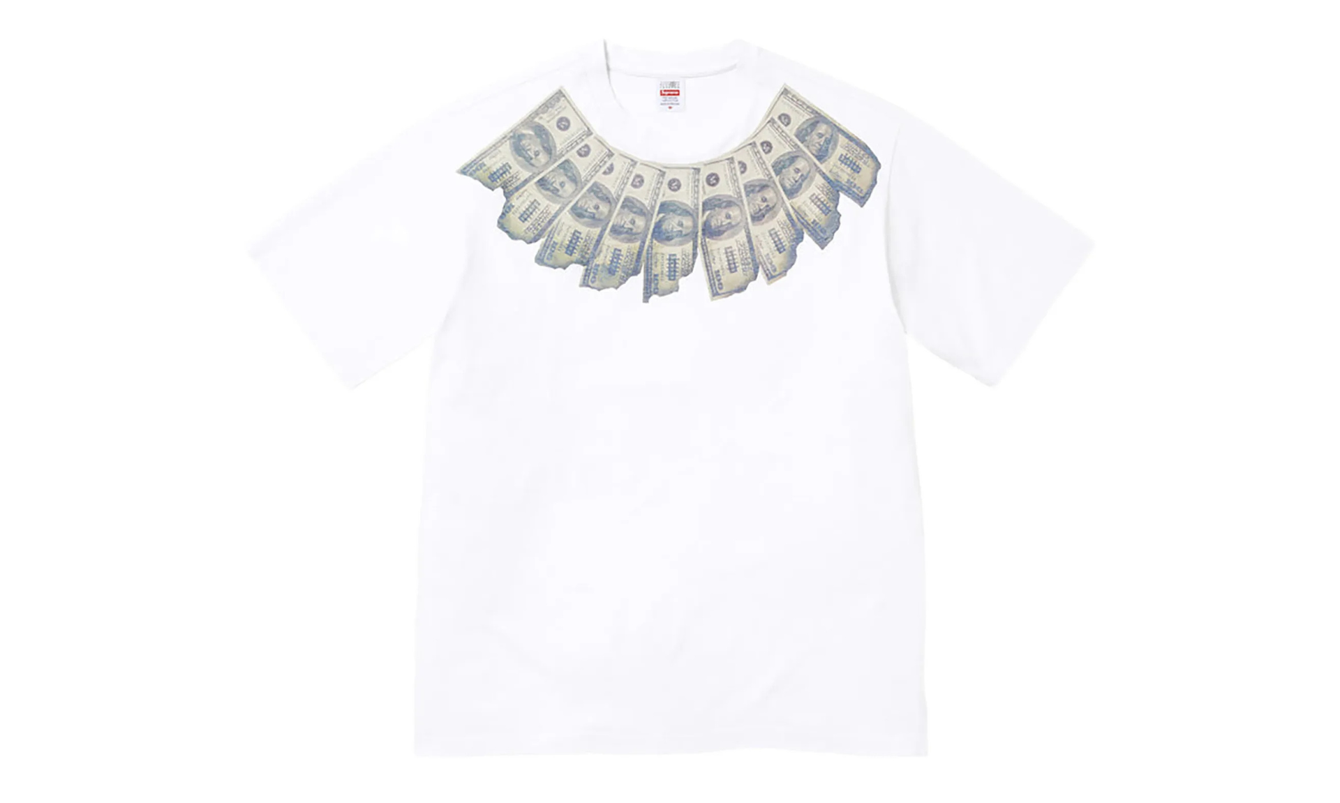 Supreme MM6 Maison Margiela Money S/S Top White