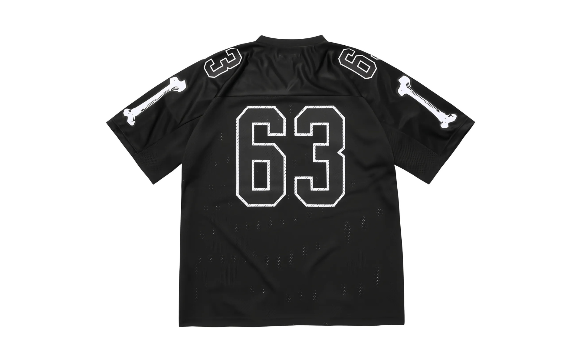 Supreme Bones Football Jersey Black
