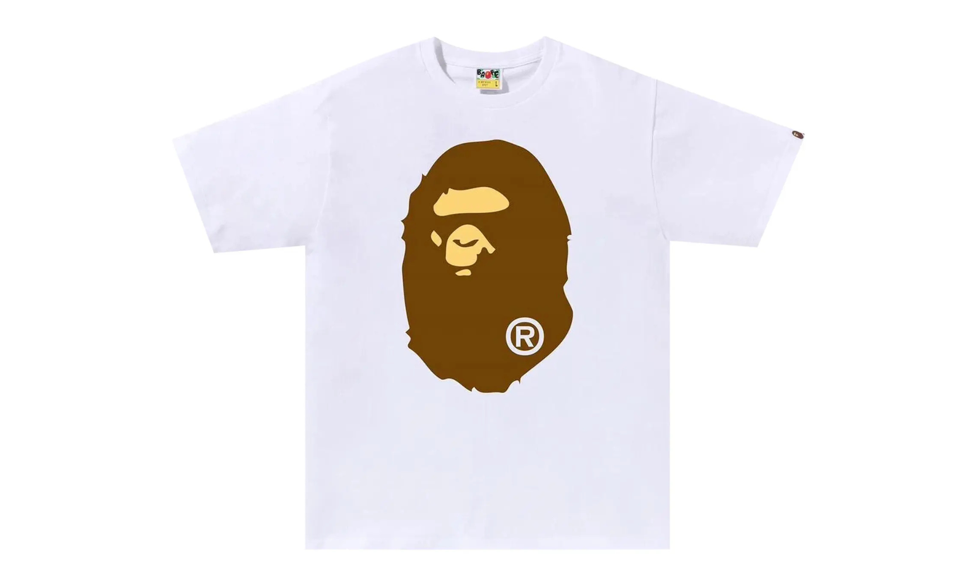 BAPE Big Ape Head Tee White