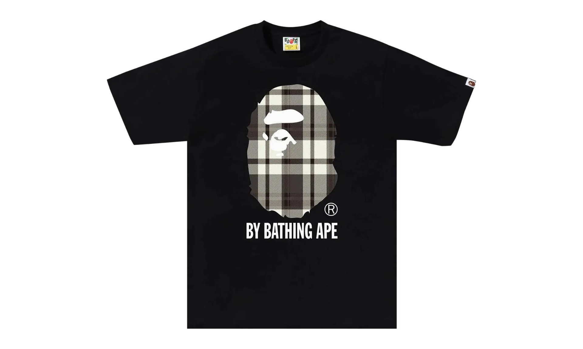 BAPE Check By Bathing Ape Tee Black