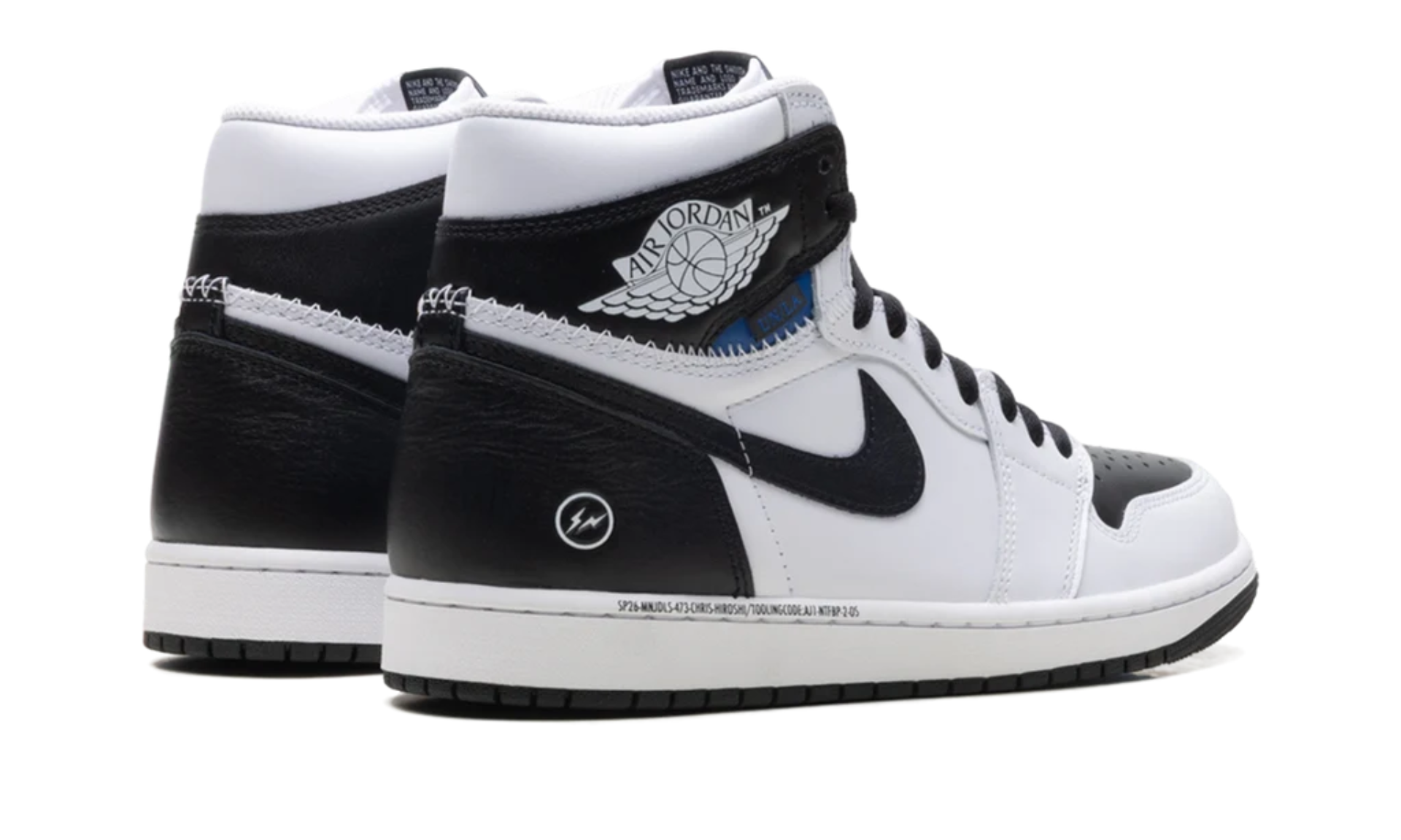 Air Jordan 1 Retro High OG SP Fragment x Union LA White Black | OVERCEZ