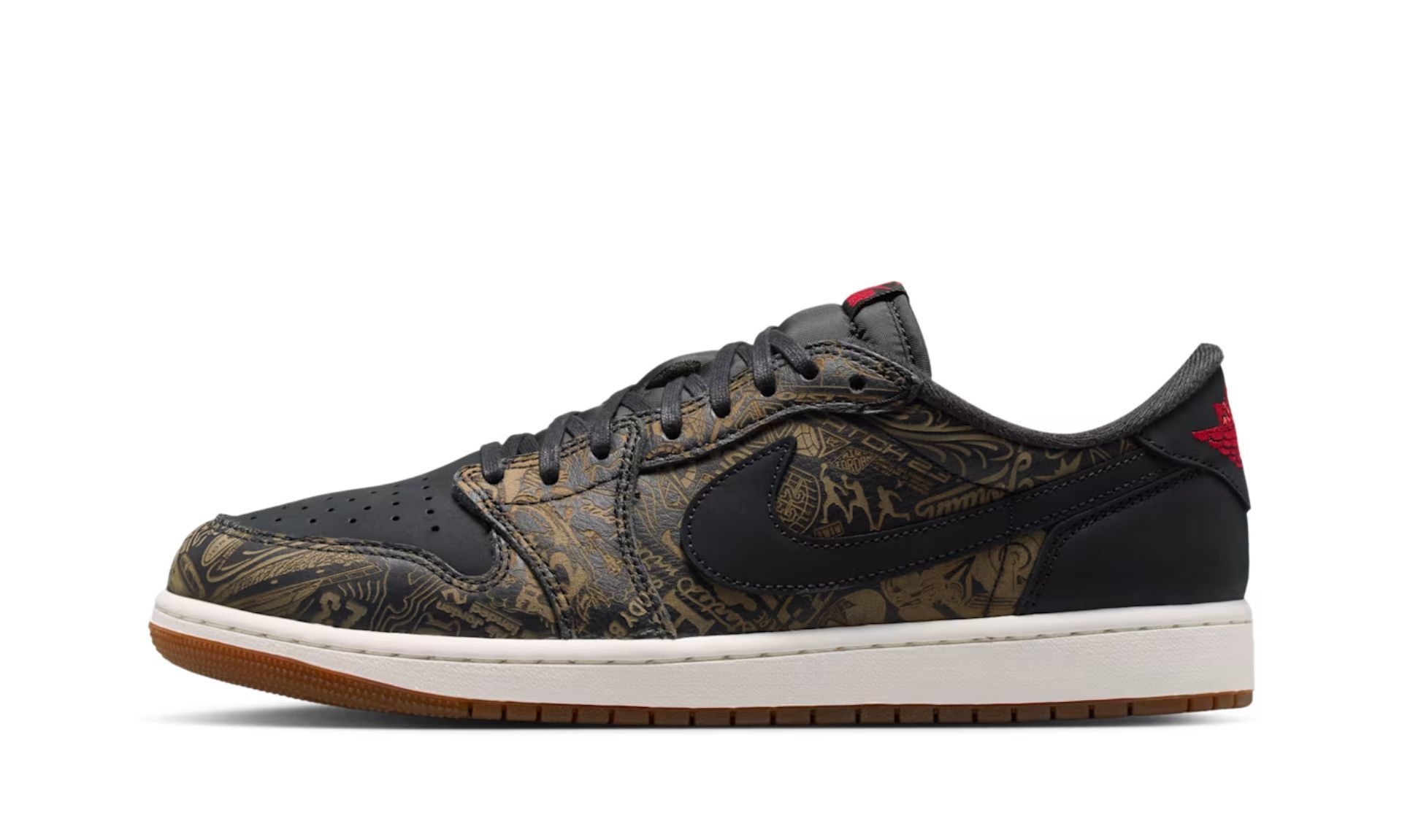 Air Jordan 1 Retro Low OG Laser Black | OVERCEZ