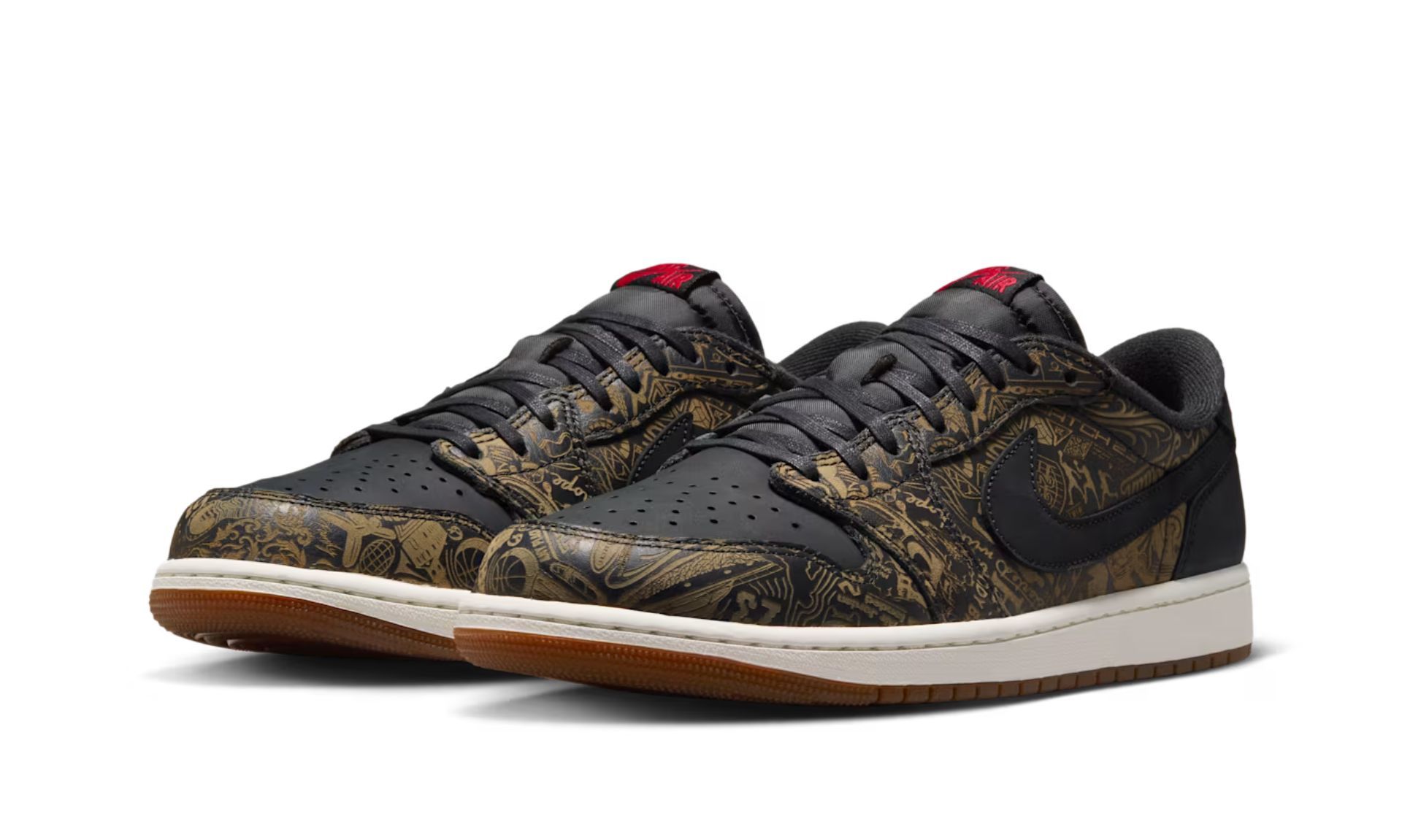 Air Jordan 1 Retro Low OG Laser Black | OVERCEZ