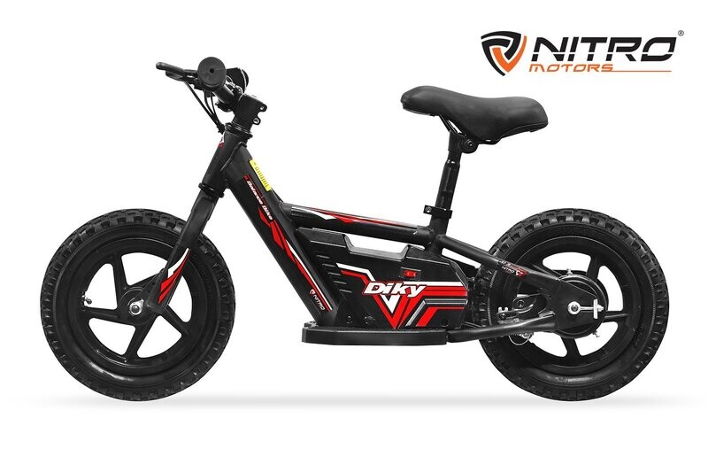 Vélo d'équilibre électrique pour enfant 180w 24v  rouge
Réf : 00713