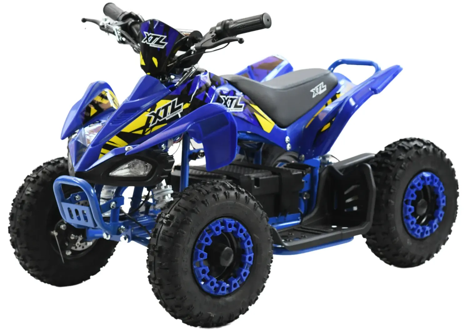 Pocket quad electrique bleu 800w
