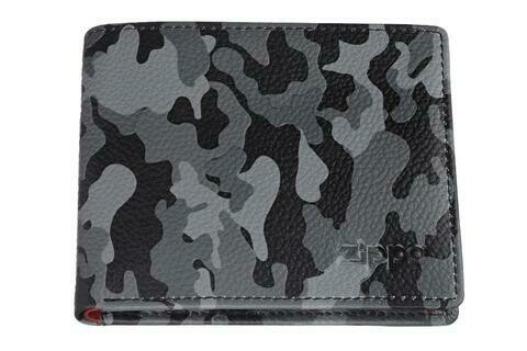 Bi-Fold Wallet Camo Grey
