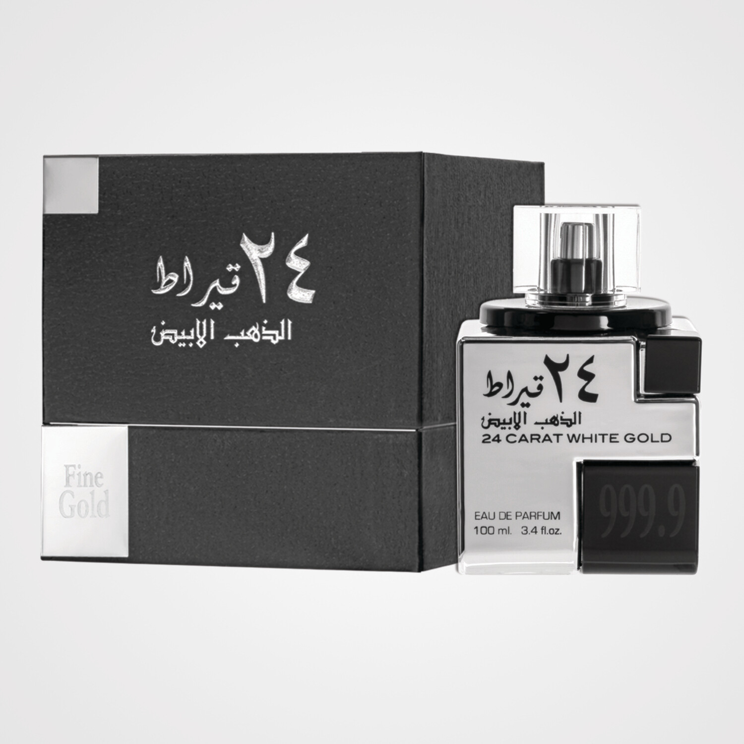 24 Carat White Gold by Lattafa 100ml EDP for men