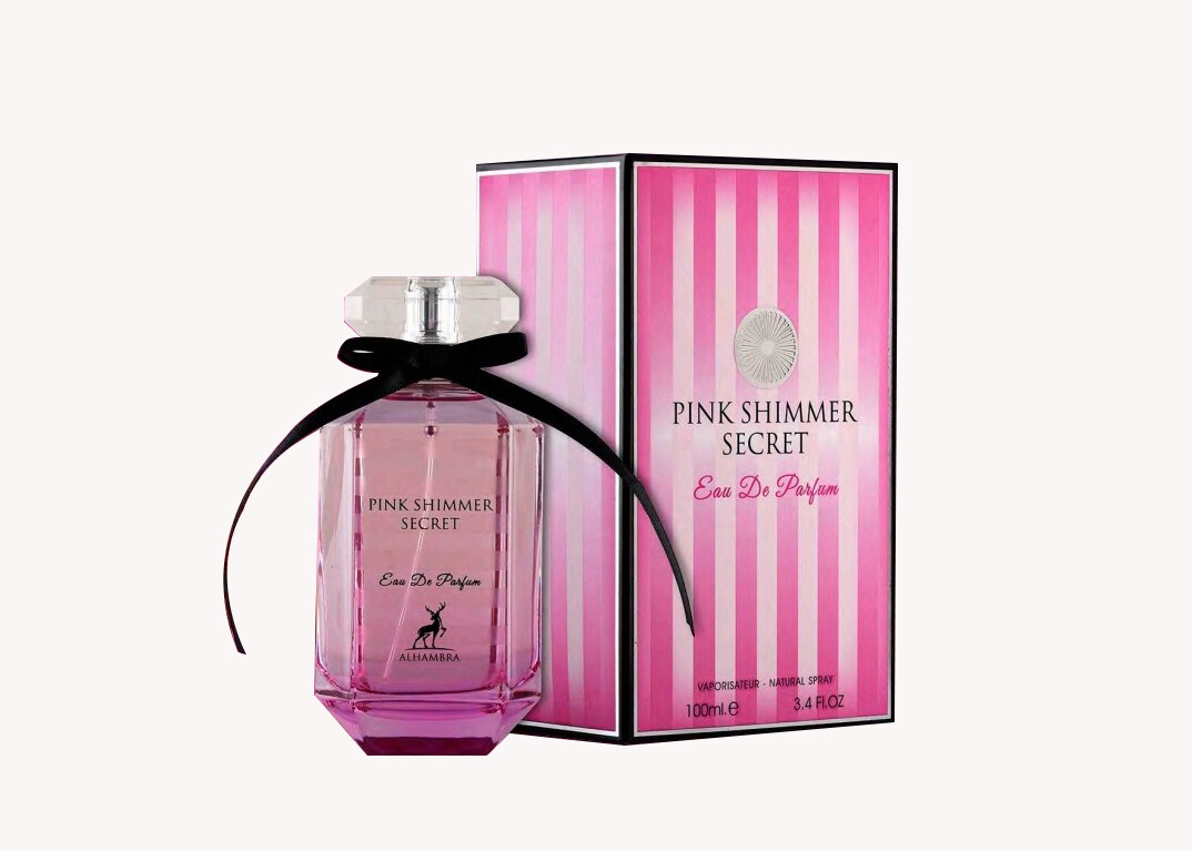 Pink Shimmer Secret by Alhambra 100ml EDP