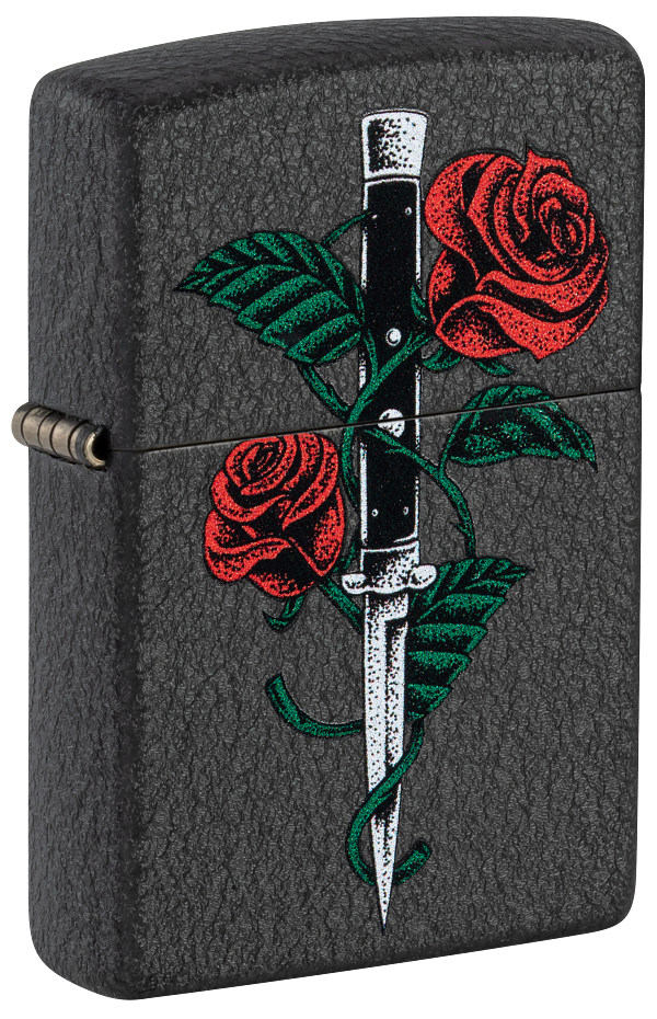 Rose Dagger Tattoo Design
