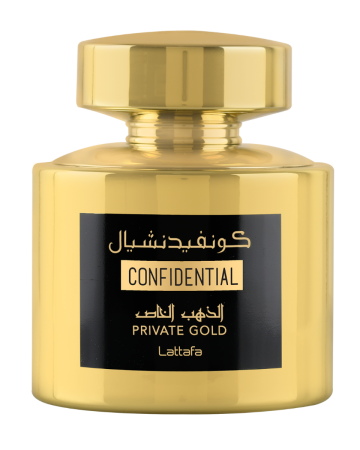 Confidentail Private Gold by Lattafa For Men &amp; Women 100ml EDP
