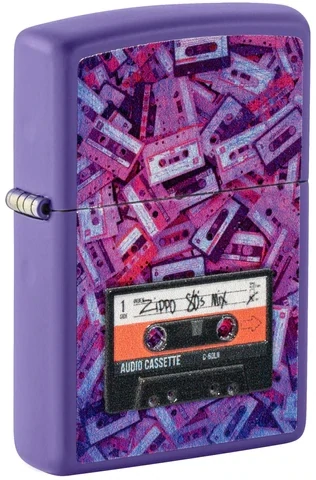 Zippo Cassette Tape Design