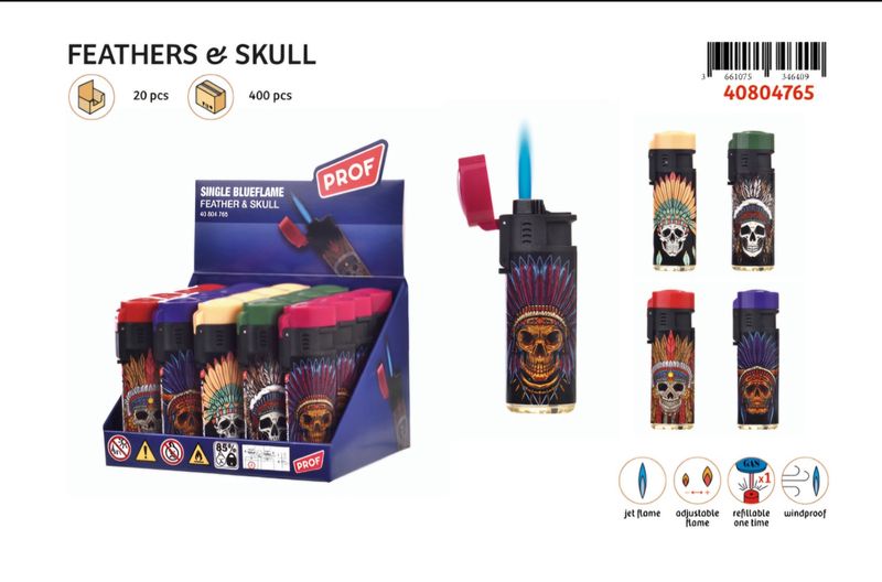 PROF FEATHER&amp;SKULL GRENADE JETFLAM DL20