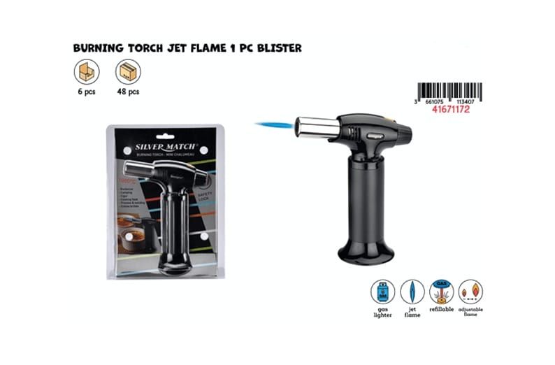 SM BURNING TORCH BLFLAME 1PCS BLISTER
