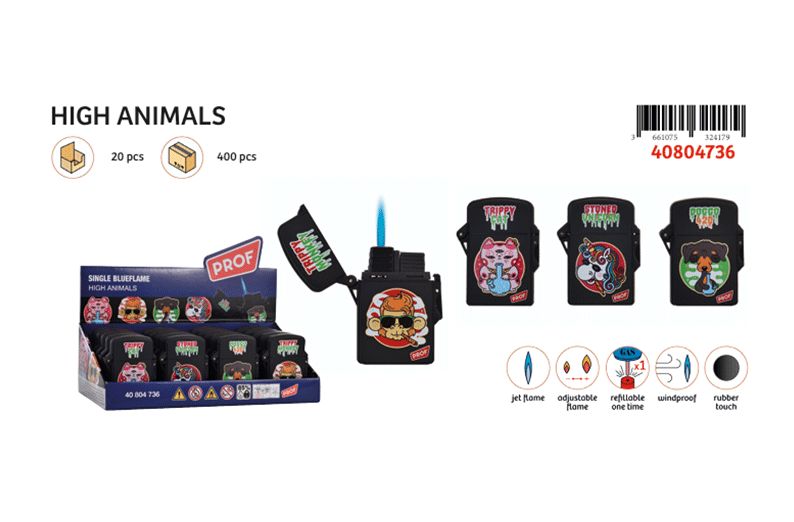 PROF HIGH ANIMALS MALIBU JETFLAME DL 20