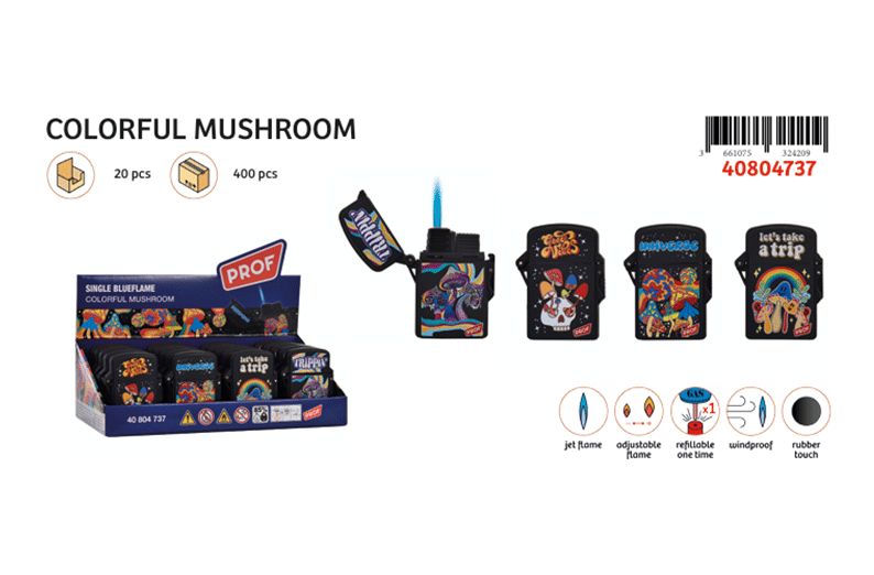 PROF COLORFUL MUSHROOM MALIBU JET DL20