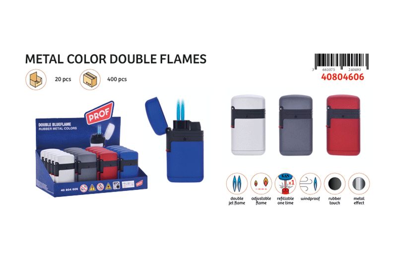 PROF DOUBLE JET FLAME METAL DL-20