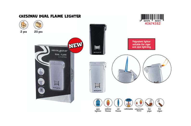 SM CHISINAU DUAL FLAME LIGHTER ASS-2