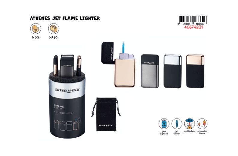 SM ATHENES JETFLAME LIGHTER DL-6