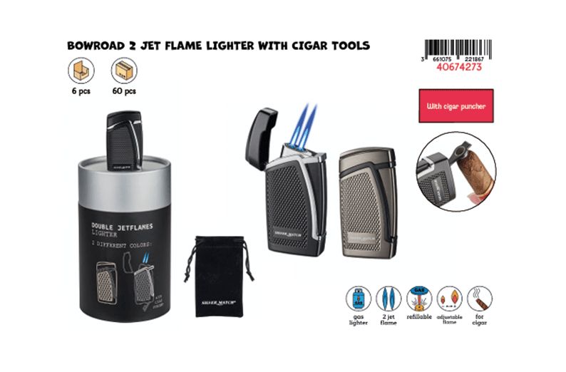 SM VARSOVIE DBL BLUEFLAME LIGHTER DL 6