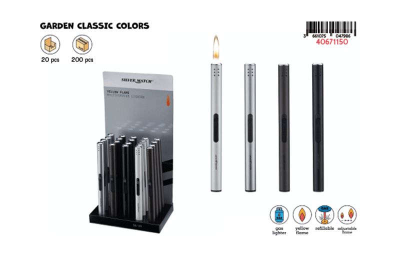 SILVER MATCH GAZTORCH CLASSIC DL-20