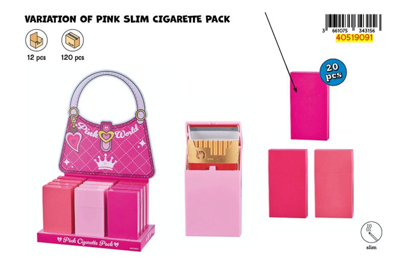 CH VARIATION OF PINK 20PCS CIG PACK DL12