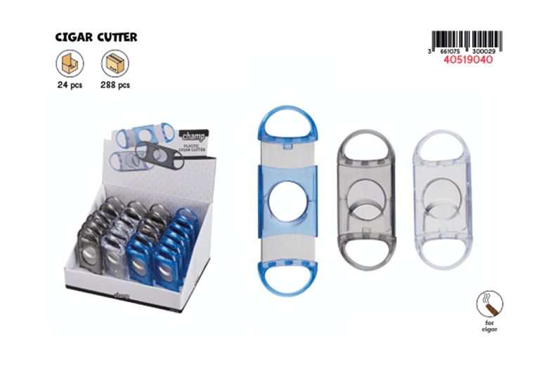 CH PLASTIC CIGAR CUTTER DL-24