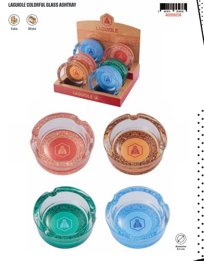 LG GLASS ASHTRAY DL-6