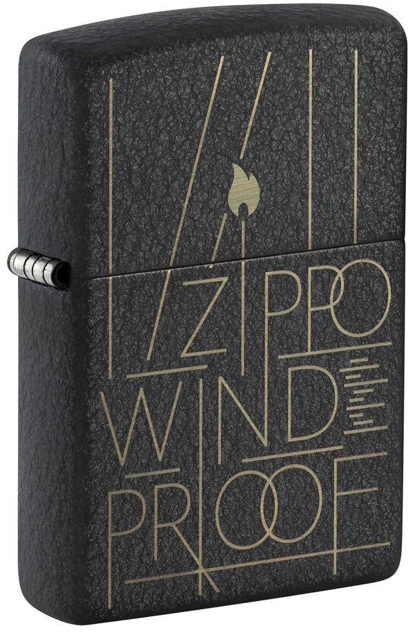 Line Art Zippo Design