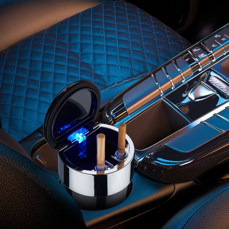 Car ashtray with LED Big Boss