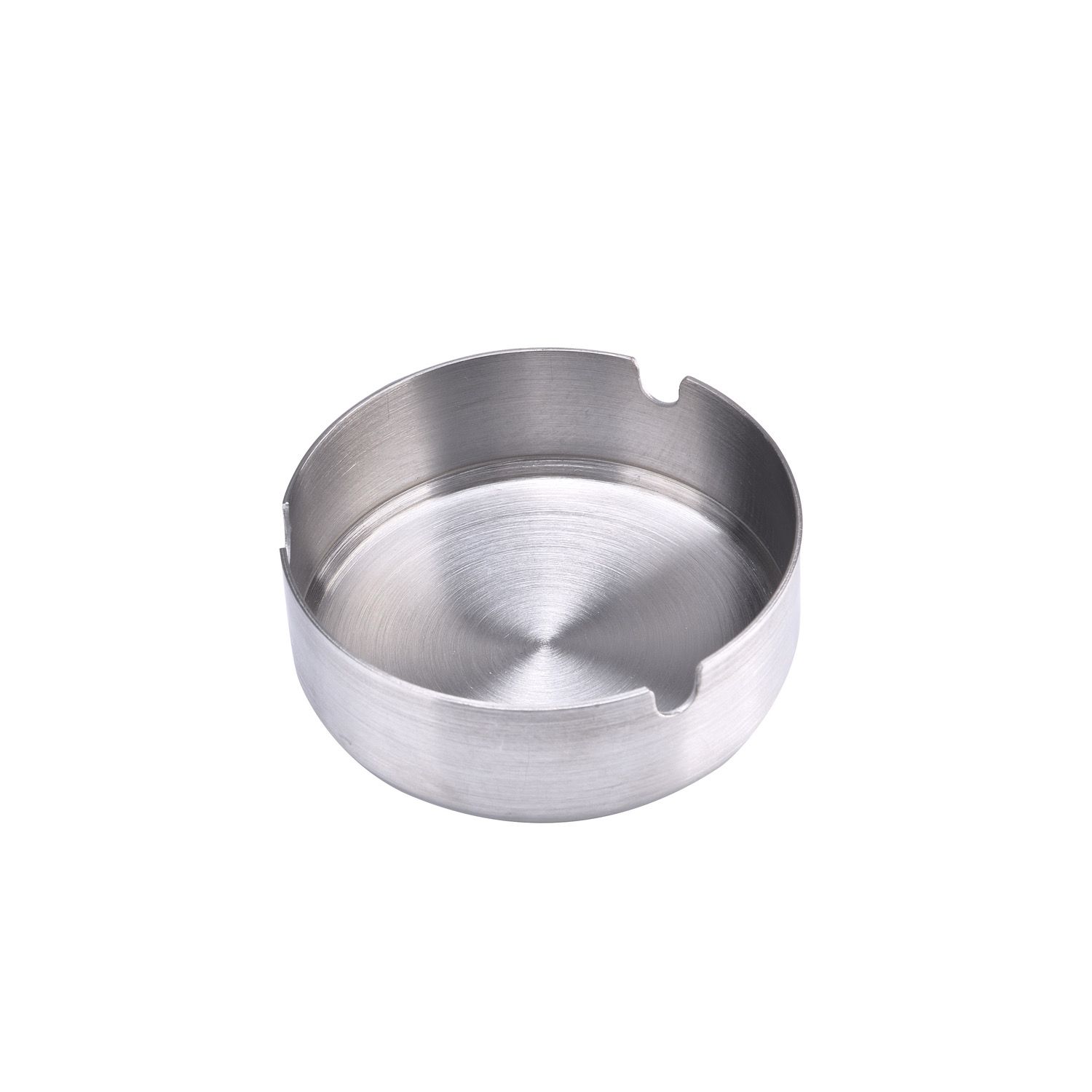 CH STAINLESS STEEL DIAM 8 CM ASHTRAY DL6