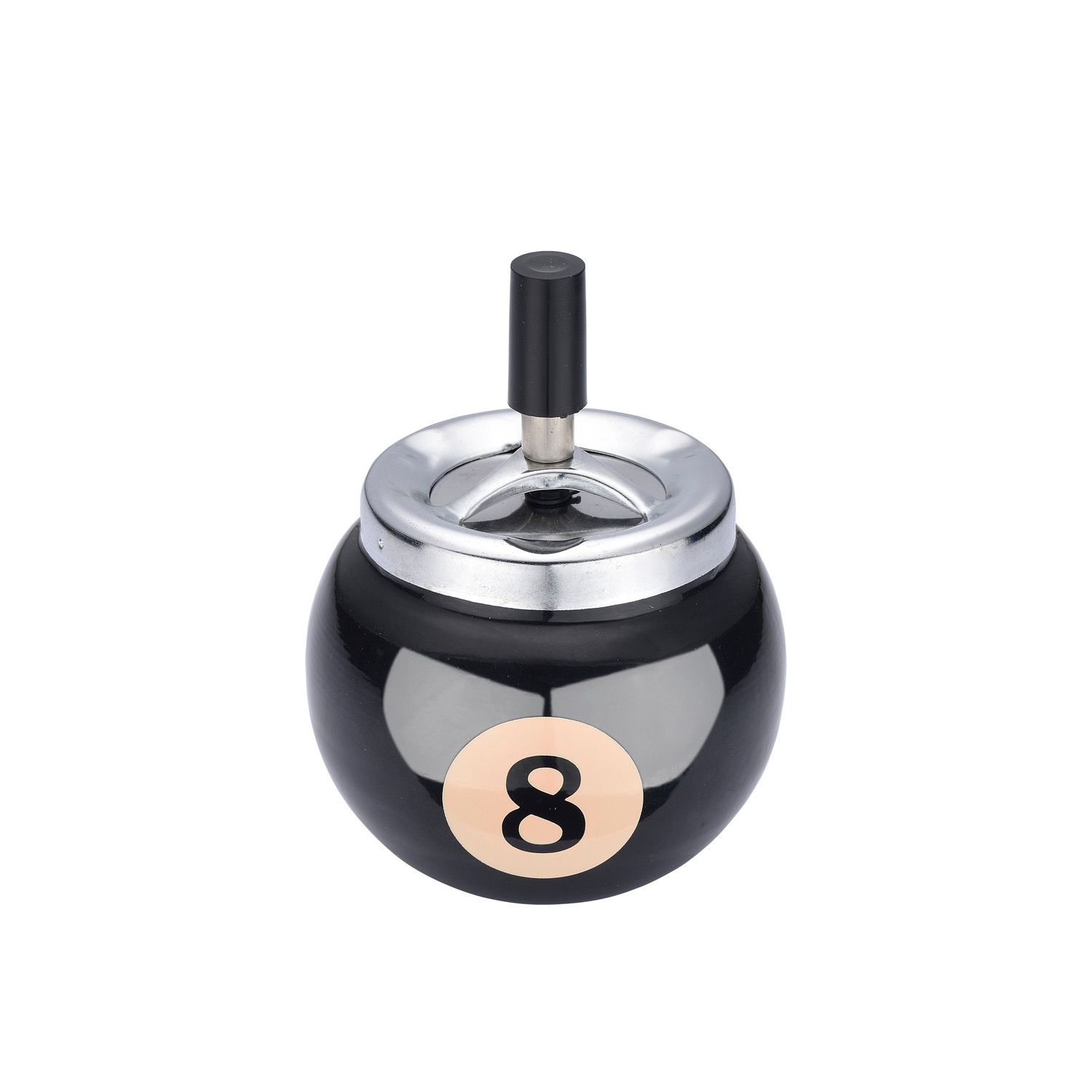 CHAMP POOL BALL PUSH ASHTRAY 