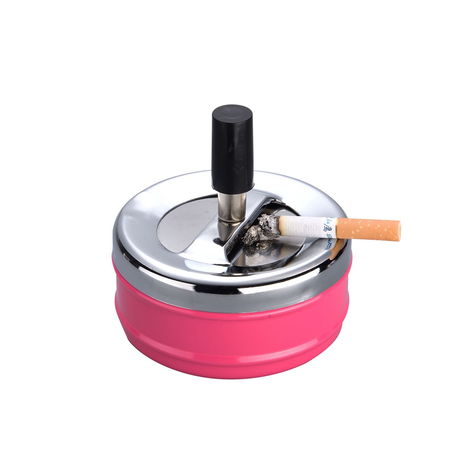 CHAMP COLORFUL PUSH ASHTRAY 9CM DL-6
