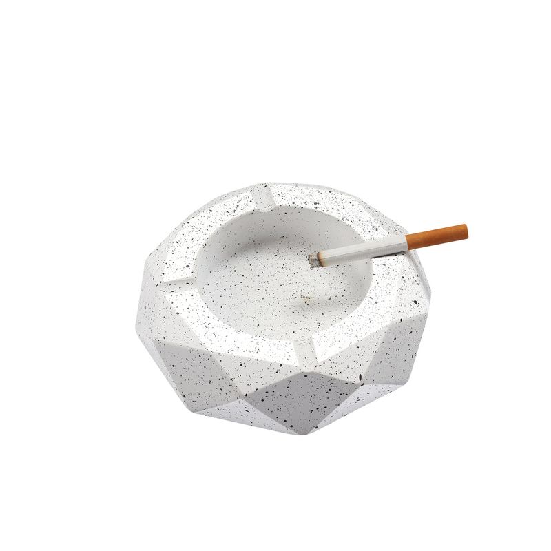 CH CONCRETE WHITE ASHTRAY GB 