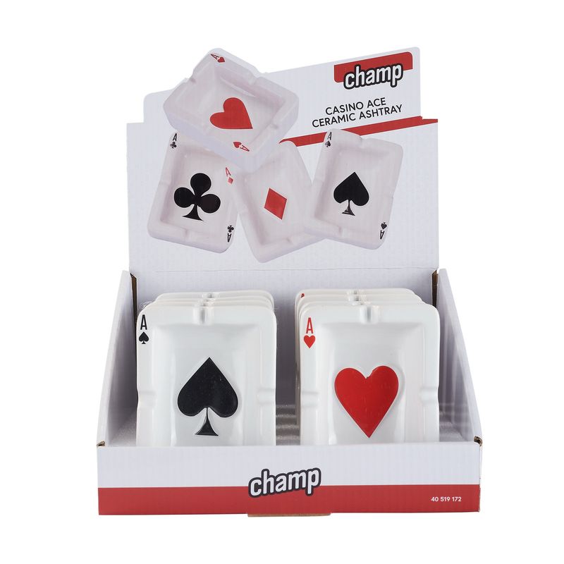 CH CASINO ACE ASHTRAY DL-8 