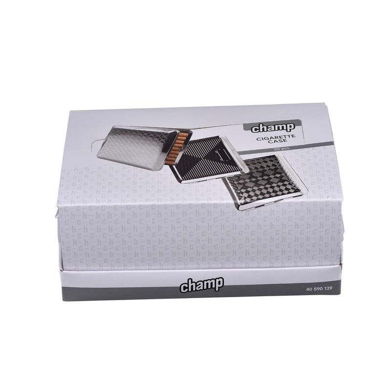 CHAMP 18 PCS METAL CIG CASE DL-12 