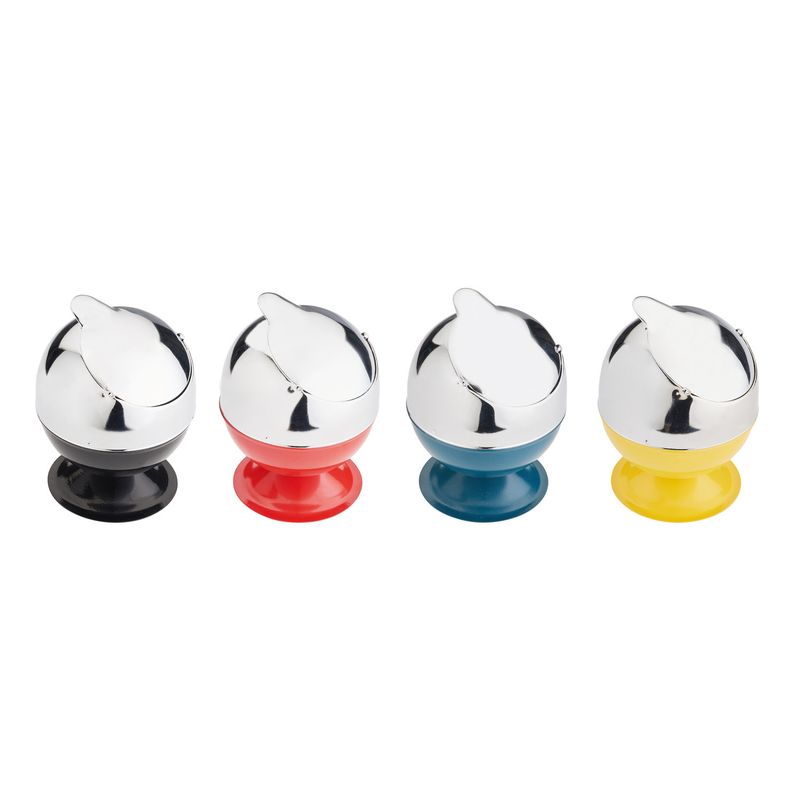 CH METAL SUGAR BOWL ASHTRAY DL-6 