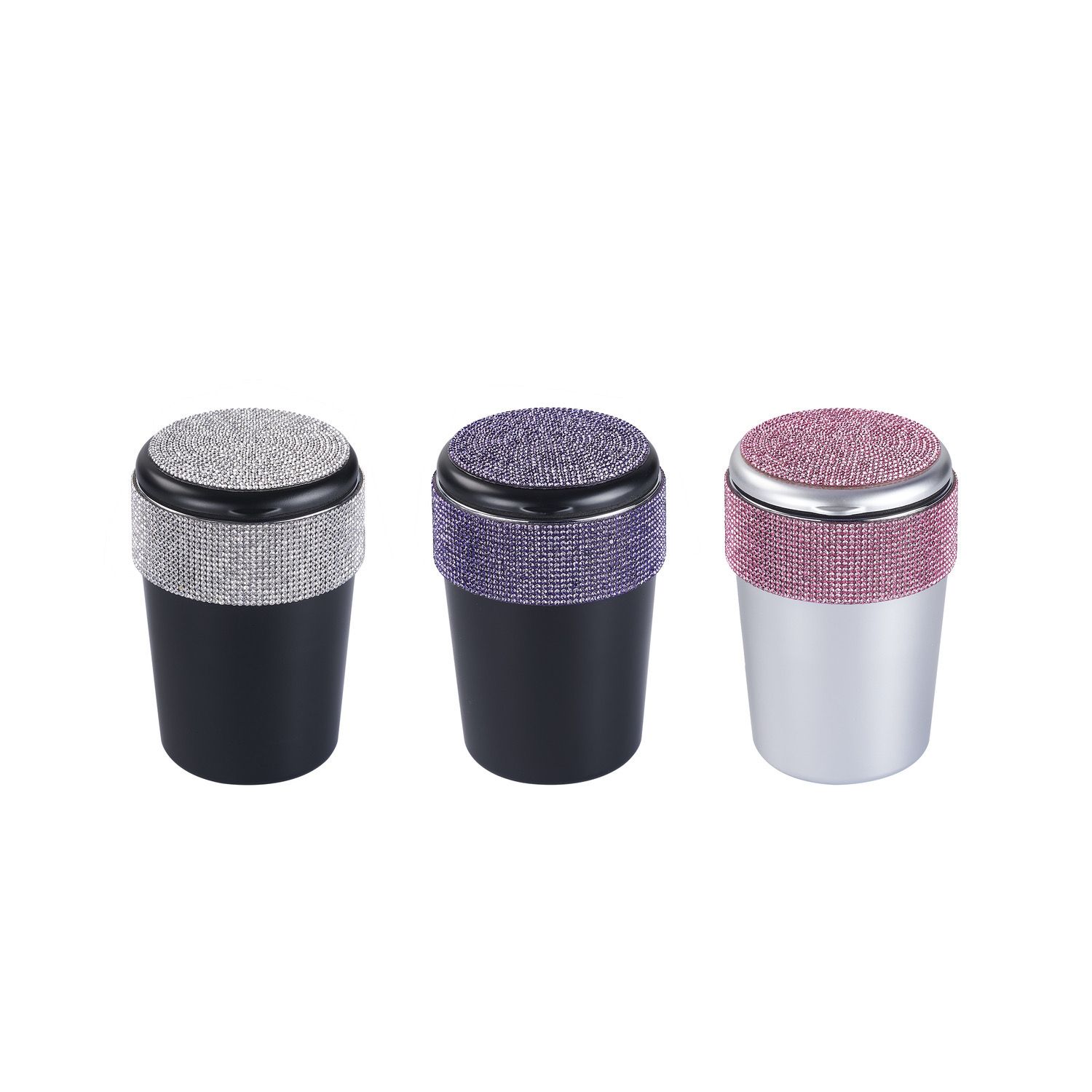 CH CAR ASHTRAY LED BLING BLING DL-6 