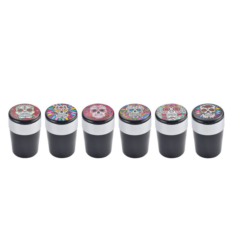 CHAMP SKULL CAR ASHTRAY WITH LED - DL-6 CHAMP SKULL CAR ASHTRAY WITH LED - DL-6