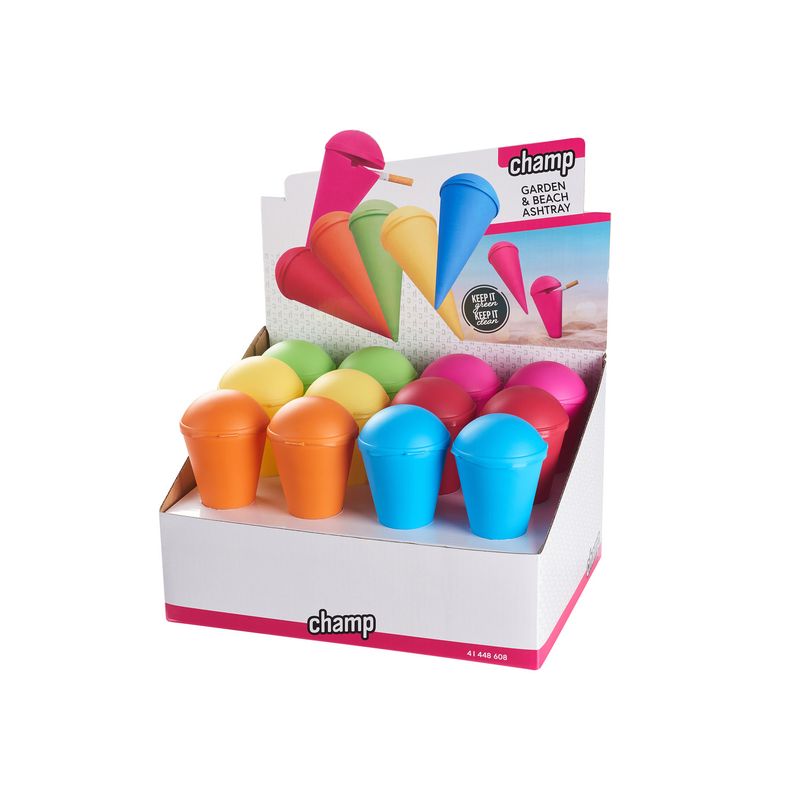 CHAMP GARDEN&amp;BEACH ASHTRAY COLORS DL-24 