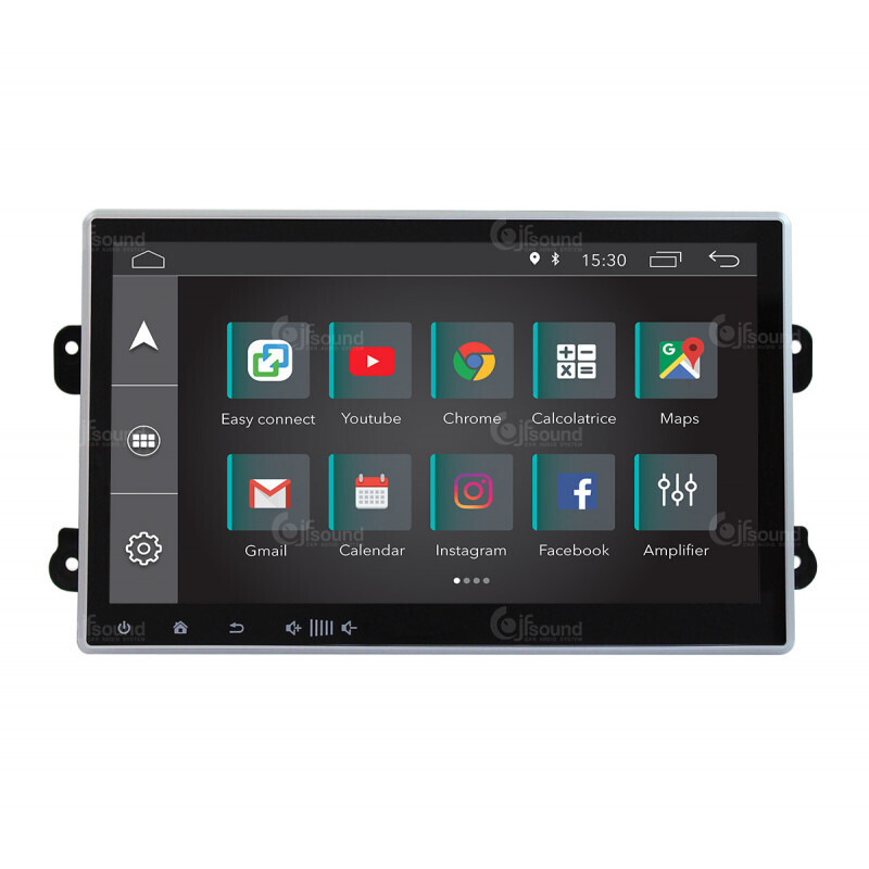 JFSOUND JF 031JC X9C PRO Autoradio 10 per Jeep Compass dal 2016 al 2021   Roma Quality Market