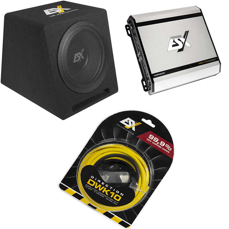 OFFERTA Subwoofer + Amplificatore + Kit Cavi