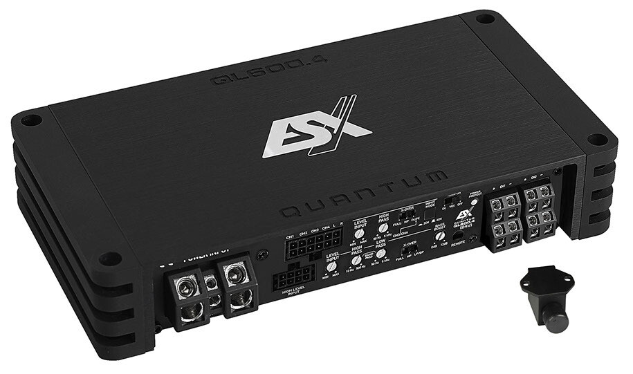 ESX QUANTUM Digital 4CH AMP QL600.4 24V