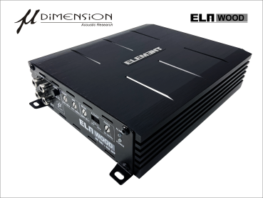 ELA AIR - 4 Channel FRD Amplifier - 1200 Watt µ-DIMENSION